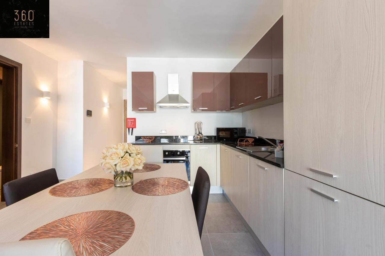 High-End Central Apt With Comfy Bed & Super Wifi By 360 Estates San Ġwann Buitenkant foto