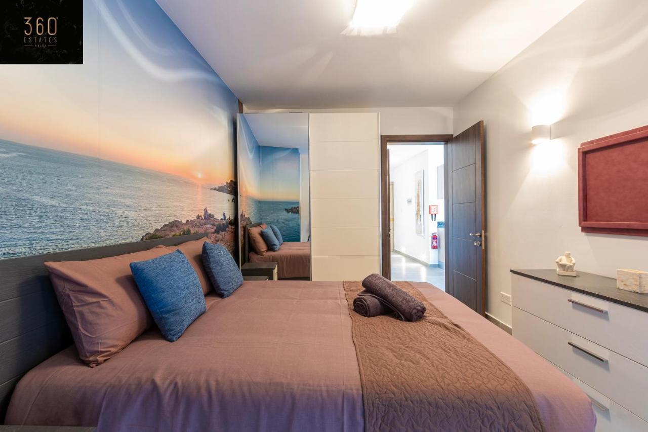 High-End Central Apt With Comfy Bed & Super Wifi By 360 Estates San Ġwann Buitenkant foto