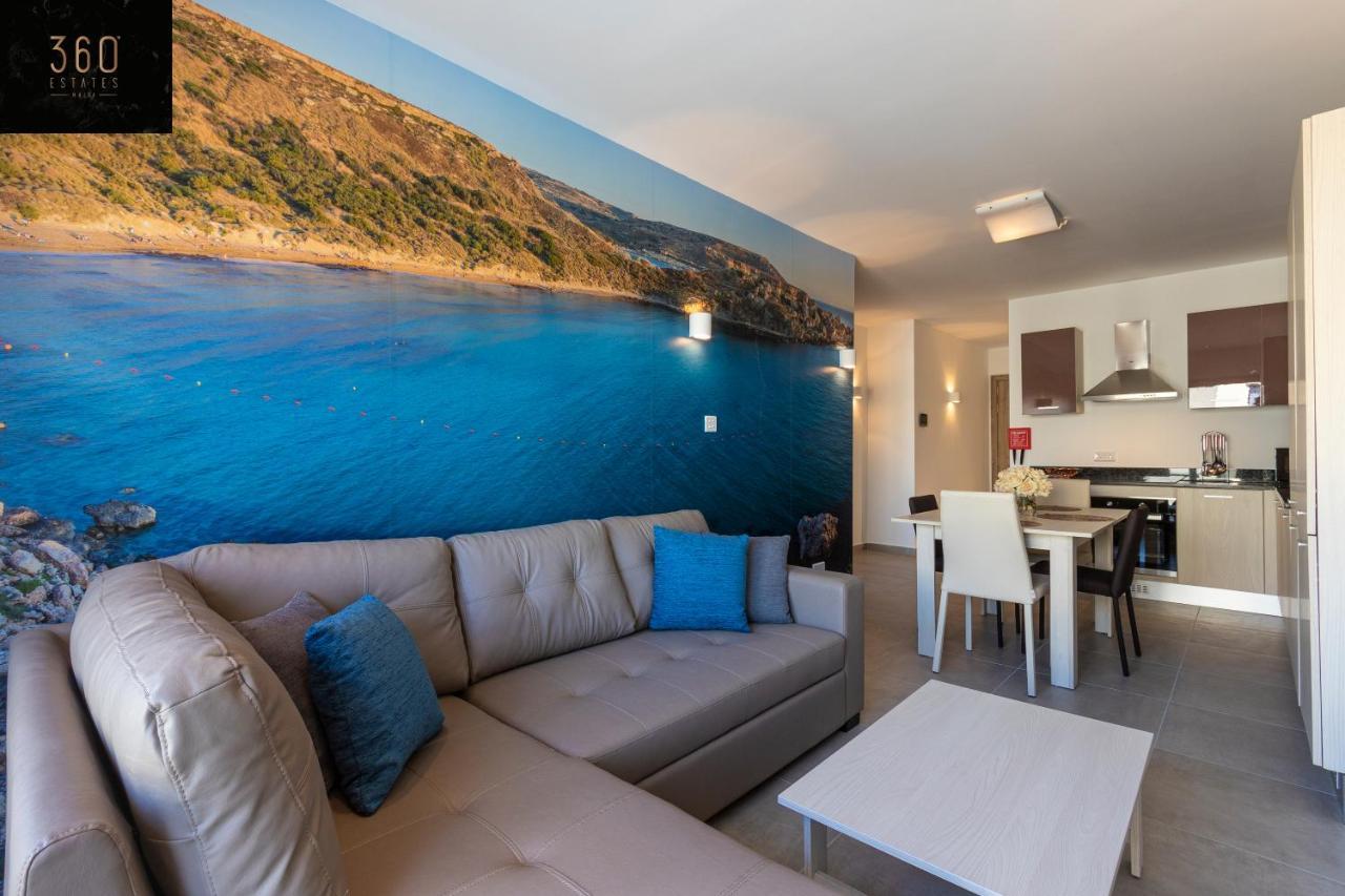 High-End Central Apt With Comfy Bed & Super Wifi By 360 Estates San Ġwann Buitenkant foto